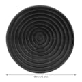 Miniatyrbillede 7 af 8: Diameter 90 mm/3,54 tommer Laboratoriekolvstativ Sort gummi rund kolvstøttebase