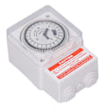 Miniatyrbilde 8 av 8: Mekanisk tidbryter 24-timers syklus 15-minuttersintervall Klokkedesign Nøyaktig industritimer Timing Switch AC220V