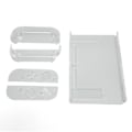 Miniatyrbilde 3 av 8: Spillkonsoll Beskyttelsesetui All Inclusive Beskyttelse Exact Match PC Crystal Case for Switch