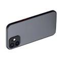 Miniatyrbillede 3 af 8: Matt Telefonetui Præcis Hulposition Stødtæt Transparent Telefonskærm til IPhone Sort til IPhone 11