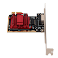 Miniatyrbillede 8 af 8: PCIe Internetadapter 2,5 Gbps 2500/1000/100 Mbps RJ45-port PCI Express Gigabit Ethernet-kort til Win/Linux/OS X/Server