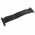 Pikkukuva 3 / 8: PCIE 4.0 X16 Riser-kaapeli korkean nopeuden joustava 90 asteen suorakulmainen PCIE-portti GPU-näytönohjaimen jatkokaapeli 40 cm