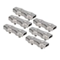Miniatyrbilde 5 av 8: 6 stk Duplex Wire Rope Clamp Kabelklemmer Rustfritt Stål Duplex 2-polet Kabelklemme for Wire M5