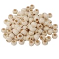 Pikkukuva 2 / 8: 100 kpl Puupallot Pyöreä Reikä Kaulakoru Helmi Väliosa Koriste DIY Korut Tarvikkeet 20mm