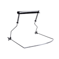 Miniatyrbillede 3 af 8: Holdbar, justerbar metal 10-huls Harmonika Halsholder Stativ Support Tilbehør