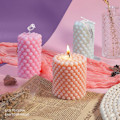 Miniatyrbillede 5 af 8: Boble Lysform Silikonform Lysformer 3D Boble Silikon Lysform Kolonne Gips Lysform