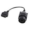 Miniatyrbillede 1 af 8: OBD2-adapterkabel 16-bens hun til 20-bens diagnostikkabelkontakt Passer til E36 E39 X5 Z3