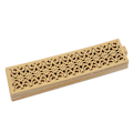 Miniatyrbillede 7 af 8: 50 ST Servietringe Servietring Hul Udsøgt Papir Minimalistisk Serviettholder Spænde til Bryllup Jul Guld