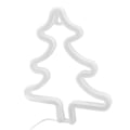 Miniatyrbillede 7 af 8: Juletræ Neon Skilt Juletræ Form Neonlys USB Dekorativ Natlampe til Skrivebord Vægskærm