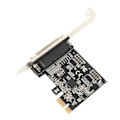 Pikkukuva 8 / 8: PCIE-laajennuskortti PCI Express 1X IEEE 1284 DB25 rinnakkaisportti tulostinportti laaja sovellusadapterkortti