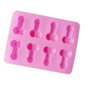 Miniatyrbillede 3 af 8: Kageform Silikon i Fødevarekvalitet Rosa Udseende Chokoladeform til Hjemmebagere