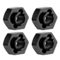 Miniatyrbillede 5 af 8: SCX2424 RC Combiner Cross Skiftenøgle Kit 7 mm Aluminiumlegering RC Vedligeholdelsesdele til AXIAL SCX24 1/24 RC Bil Sort