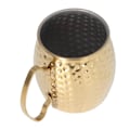 Miniatyrbilde 6 av 8: Moscow Mule Mugg Utsøkt 304 Rustfritt Stål 500ml Cocktailmugg med Stor Kapasitet for Barer Hoteller Restauranter Gull