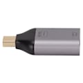 Miniatyrbilde 7 av 8: 4K 60Hz USB C hunn til mini displayport hann adapter omformer og PD strømtilkobling for mobiltelefon PC projektor og skjerm
