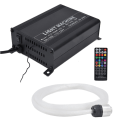 Miniatyrbilde 6 av 8: RGBW fiberoptisk lampe med 40-knappers fjernkontroll Star Taklampe Kit for KTV Bar Innredning 100-240VUS