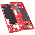 Miniatyrbilde 7 av 8: LCD-ram for Smart Phone Utstyr for BlackBerry KEY2/KEYTWO/BBF100‑1/‑2/‑6 Rød