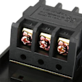 Miniatyrbilde 7 av 7: 1st KA0-5 380V 10A Svart 2-posisjons Power Control Trykknapp Trykknapps bryter