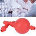 Miniatyrbillede 5 af 8: 2 stk Sugelampe Lab Kvantitativ Øre Sugning Vask 3-vejs Natur Gummi Pære