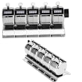 Miniatyrbillede 7 af 7: Mekanisk Tæller Metal Manuel Clicker 4-cifret 5 enheder Rustfrit stål Tally Hardwareværktøj