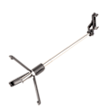 Miniatyrbillede 7 af 8: 6 i 1 Trådløs Bluetooth Selfie Stick Justerbar Roterbar Telefonholder Håndholdt Selfie Stick Stabilisator