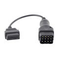 Miniatyrbillede 2 af 8: 12-bens til 16-bens OBD2-stikkabel OBDII-adapter Biltilbehør