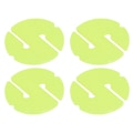Miniatyrbillede 8 af 8: 4 STC Cave Diving Line Circle Marker ABS Scuba Safety Rope Line Rund Markering til undervandsfluorescerende gul