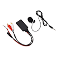 Pikkukuva 3 / 8: Bluetooth AUX -moduuli 2 RCA -kaapelisovitin handsfree-mikrofonilla Alpine for Pioneer -laitteille
