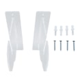 Miniatyrbillede 1 af 8: 2 stk Skateboard Væghængt Display Stativ Akryl Skateboard Væghængere Horisontal Display Stativ til Longboard Snowboard Transparent
