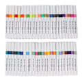 Miniatyrbillede 6 af 8: Akryl Paint Markers Vandbaseret Blæk Vandtæt Høj Dækning Paint Pens Paint Markers til DIY Maleri 48 Farver