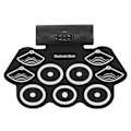 Miniatyrbilde 4 av 8: Elektronisk trommematte med Bluetooth-opptaksfunksjon Dobbel høyttaler Bærbar elektronisk opprullbar trommesett 100‑240V amerikansk kontakt