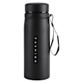 Miniatyrbillede 1 af 8: 1 stk 900 ml rustfrit stål vand termisk kop te kaffe rejse drikkeflaske (sort)