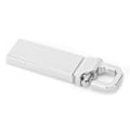 Miniatyrbillede 4 af 8: U Disk Memory Stick USB 2.0 Metal Mini Bærbar med Spændeform Computer Tilbehør Grå128G