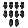 Miniatyrbillede 1 af 8: 10 stk hærdede ståldyser til Ender 3 3D-printer Extruder Hot End 0,2 0,4 0,6 0,8 mm