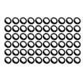 Miniatyrbillede 3 af 8: 60 stk Fiskespø Bygge Silikon Elastisk Vindingskontrol Ring Trim Ring Adapter 8,5 MM