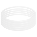 Miniatyrbillede 2 af 8: 5 stk trykkogerpakninger klar universal rustfrit stål trykkoger pakninger O-ring 22 cm