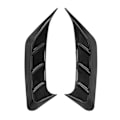 Pikkukuva 7 / 8: 2 kpl Universal Gloss Black Takavalon sivukoriste Kehys Auton ulkoasu koristelu