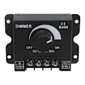 Miniatyrbillede 2 af 8: 30A LED-dimmer PWM Unicolor enkeltkanals justerbar dimmerkontrol DC 12V-24V