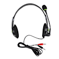 Pikkukuva 6 / 8: SY440MV Kaapellinen kuuloke 3,5 mm/USB Asiakaspalvelun Over Ear -kuulokkeet melunvaimennusmikrofonilla 3,5 mm