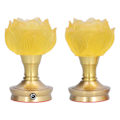 Miniatyrbilde 6 av 8: 2 Sett LED Buddhistisk Lampe 3 Fargejustering Buddha Blomst Lys for Buddhistisk Tro Leveranse AU Plugg 100-240V