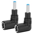 Miniatyrbild 1 av 8: 2st Vinklad Power Connector Laddaradapter 7,4x5,0mm till 4,5x3,0mm W/Pin för HP