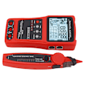 Miniatyrbilde 4 av 8: Multifunksjonell kabelsporer CAT5 CAT6 nettverkskabeltester Line Finder Digital kretsanalysator med batteri