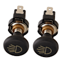 Miniatyrbillede 4 af 8: 2 stk Forlygter Push Pull Switch Golfvogn Lysstyring Switch Knappudskiftning til E-Z‑GO