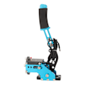 Miniatyrbillede 5 af 8: USB Håndbremse 64 Bit Plug and Play 2 i 1 PC Sim Racing Spil Håndbremse til Logitech G27 G25 G29 T500 T300 til Windows Blå