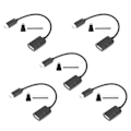 Pikkukuva 3 / 8: 5 Sarjaa Micro USB - OTG-kaapeli HDMI Naaras - Mini HDMI Uros -adapteri GPIO-liitin Raspberry Pi Zerolle