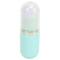 Miniatyrbild 3 av 8: Nageldammsborste Kapselform Bärbar indragbar konstfibernagelpulverborste för Blusher Green