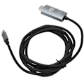 Pikkukuva 4 / 8: Type-C - HD-liitäntäkaapeli, tukee 4K 30Hz, Plug and Play, Type-C - HD-kaapeli televisiolle ja näytölle, musta ja harmaa