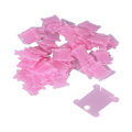 Miniatyrbild 2 av 7: 200 st Plasttrådsspolen Sortering Förvaringsfunktion Vacker Praktisk Hushålls- DIY Sytrådsförvaring Rosa