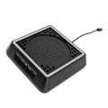 Miniatyrbillede 3 af 8: Nedre køleblæser 2,4A 5V 3 vindhastigheder Touch Switch USB-køleblæser med Light Bar til Xbox Series X Sort