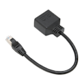 Pikkukuva 7 / 8: RJ45 Ethernet-sovitin kaapeli jatko 1-2 porttia Erinomainen liitäntäsiirto Splitter-sovitin CAT7-verkolle