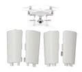 4-pack landningsställ antennskydd kompatibelt med DJI Phantom 4 Pro/Advanced/V2.0